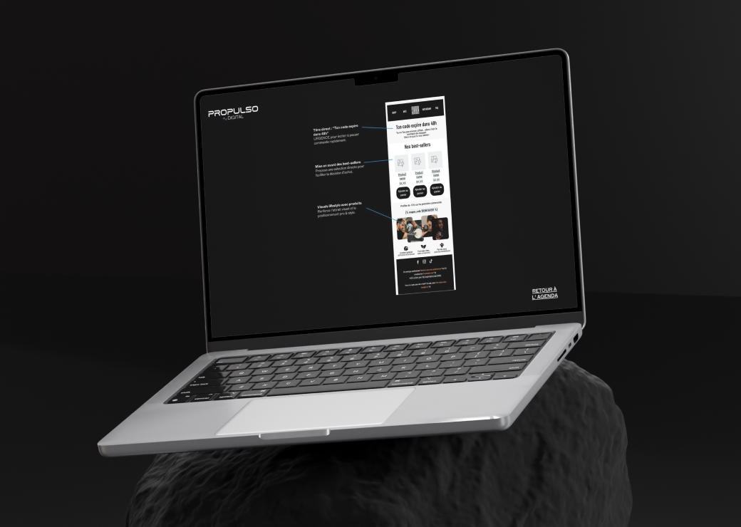 Page produit Kally Kurls